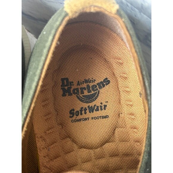 Dr. Martens Mens Shoes Sz 10M Army Green Torriano Waxy Canvas Oxford Lace Up Rck - Picture 9 of 12